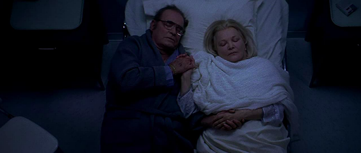 man and woman in hospital bed in THE NOTEBOOK 