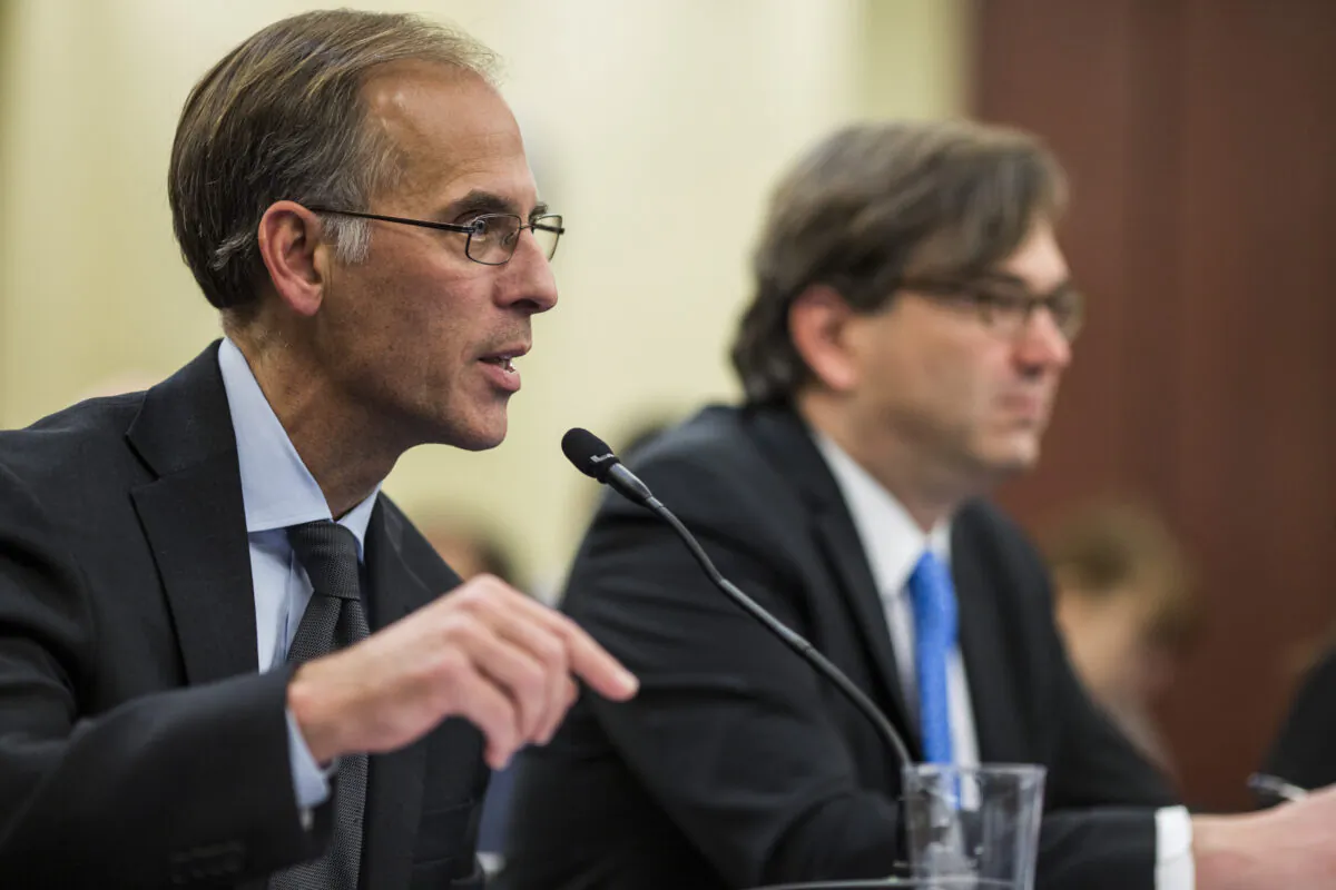 Moody's Analytics chief economist Mark Zandi speaks during a forum held by the House Ways and Means Committee on Dec. 13, 2017 in Washington, D.C. (Zach Gibson/Getty Images)