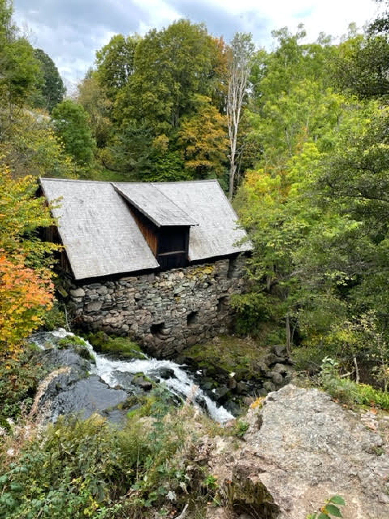 For 800 years, flour mills have employed the waterfalls of Rottle near Granna, Sweden.