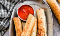 Crispy Bean and Cheese Burritos