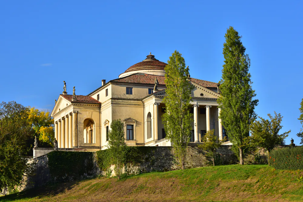 Andrea Palladio designed Villa La Rotonda (Villa Rotunda) in Vicenza, in northeast Italy. (Giancarlo Peruzzi/Shutterstock)
