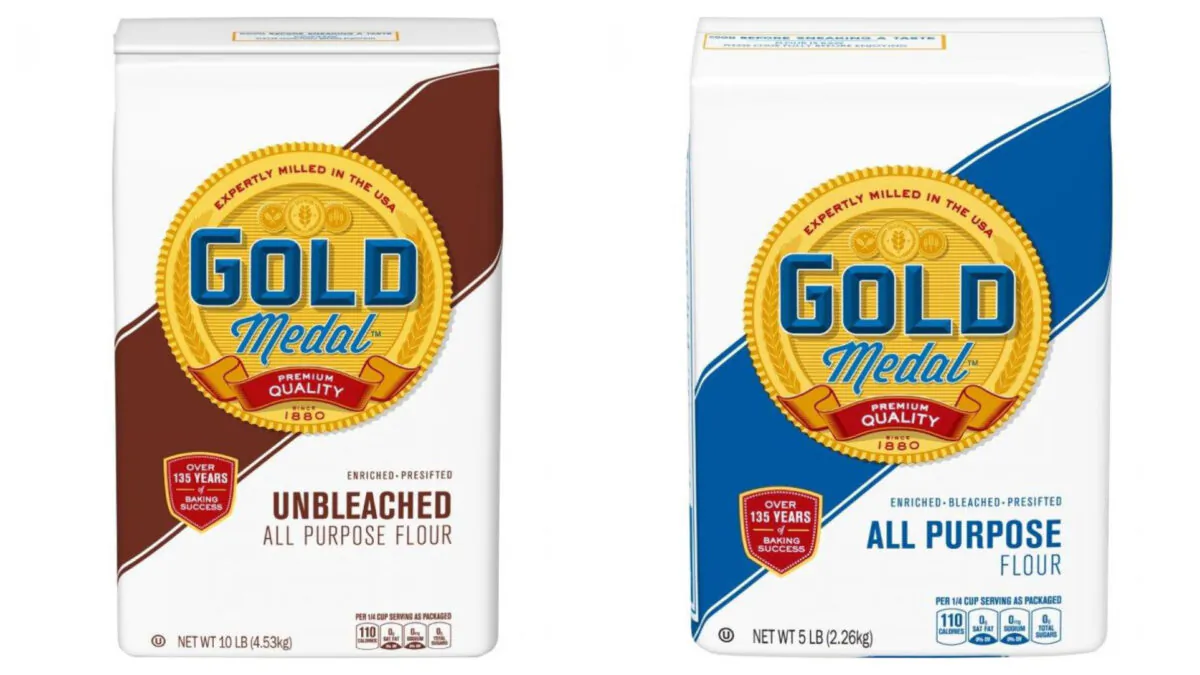 Some recalled General Mills flour package. (FDA)