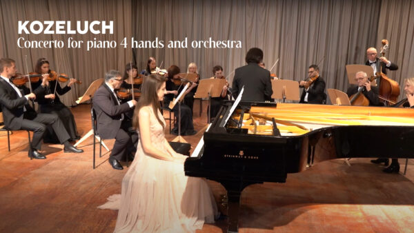 [PREMIERING at 7:30 PM ET] Kozeluch: Concerto for Piano 4 Hands and Orchestra | Duo Petrof