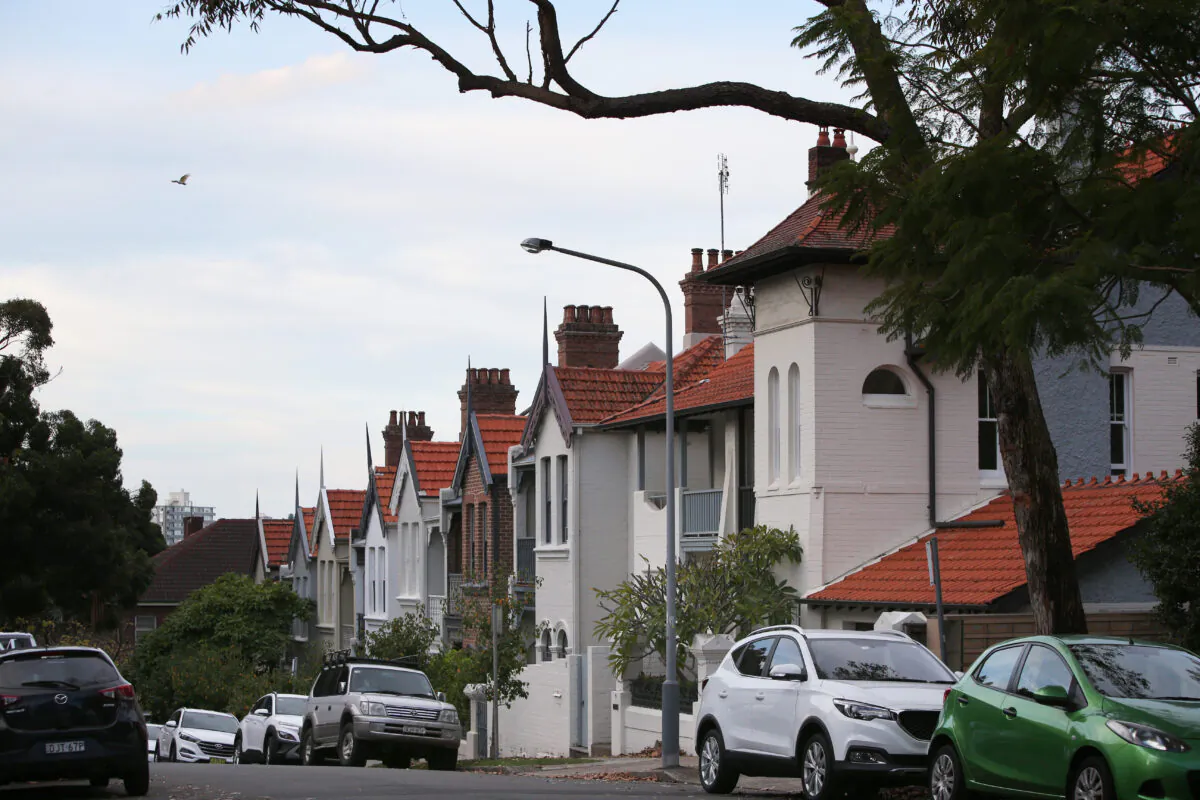 A general view of residential housing in the suburb of Kirribilli in Sydney, Australia, on May 8, 2021. (Lisa Maree Williams/Getty Images)