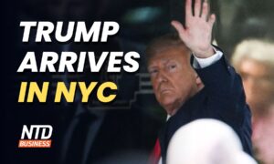 NTD Business (April 3): Trump Arrives in NYC for Arraignment; ChatGPT Blocked in Italy, Minister Disagrees