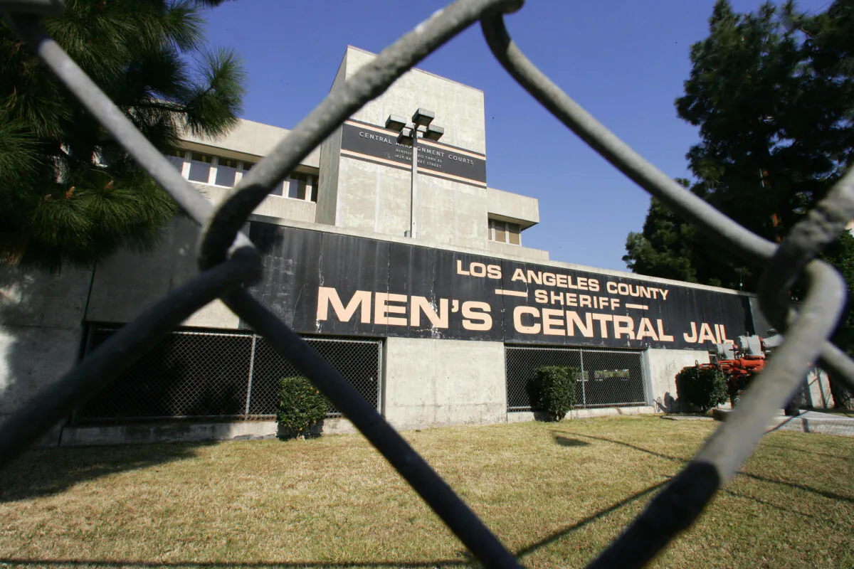 The Men's Central Jail is seen in this file picture in downtown Los Angeles on Sept. 10, 2006. (Robyn Beck/AFP via Getty Images)