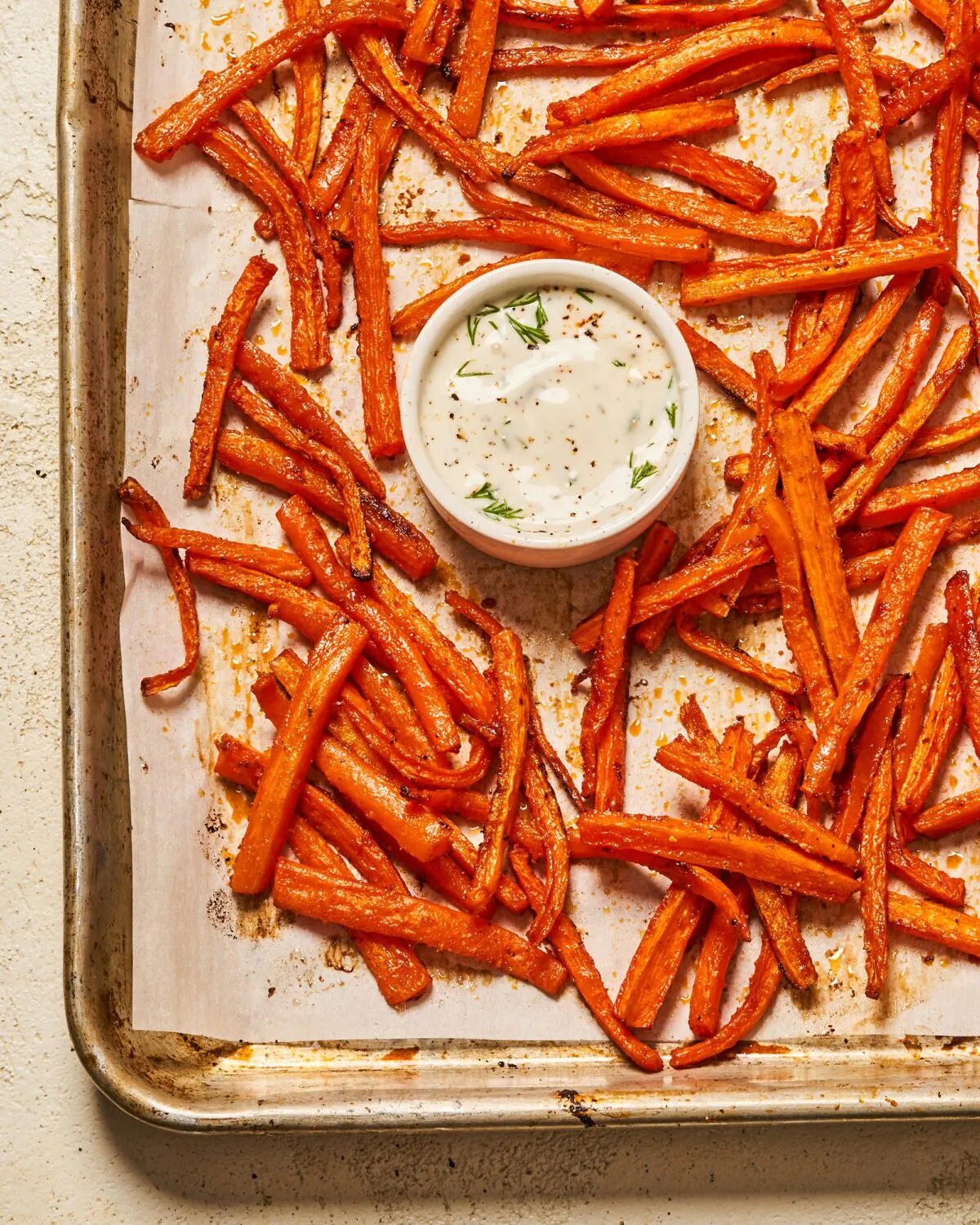 These carrot fries are crispy on the outside, tender on the inside. (Joe Lingeman/TNS)