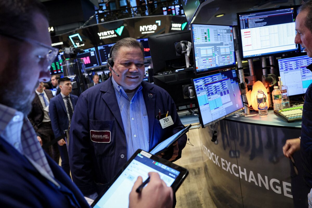 NextImg:Wall Street Opens Mixed Ahead of Jobs Data; Tesla Gains