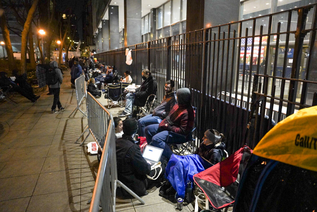 NextImg:In Pictures: Scenes Outside New York Court Prior to Donald Trump's Arraignment