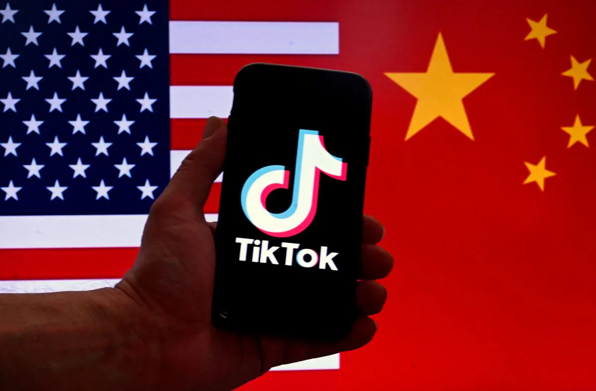China’s regime has a dagger, in the form of TikTok, pointed at the heart of the United States, and Americans have to figure out a way to make sure the Communist Party can no longer use it, First Amendment or no First Amendment. “The Constitution,” as is often said, “is not a suicide pact.” (Olivier Douliery/AFP via Getty Images)