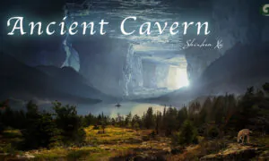 A Peaceful Lake Sits Amid the Rocks Inside an Ancient Cavern | Musical Moment