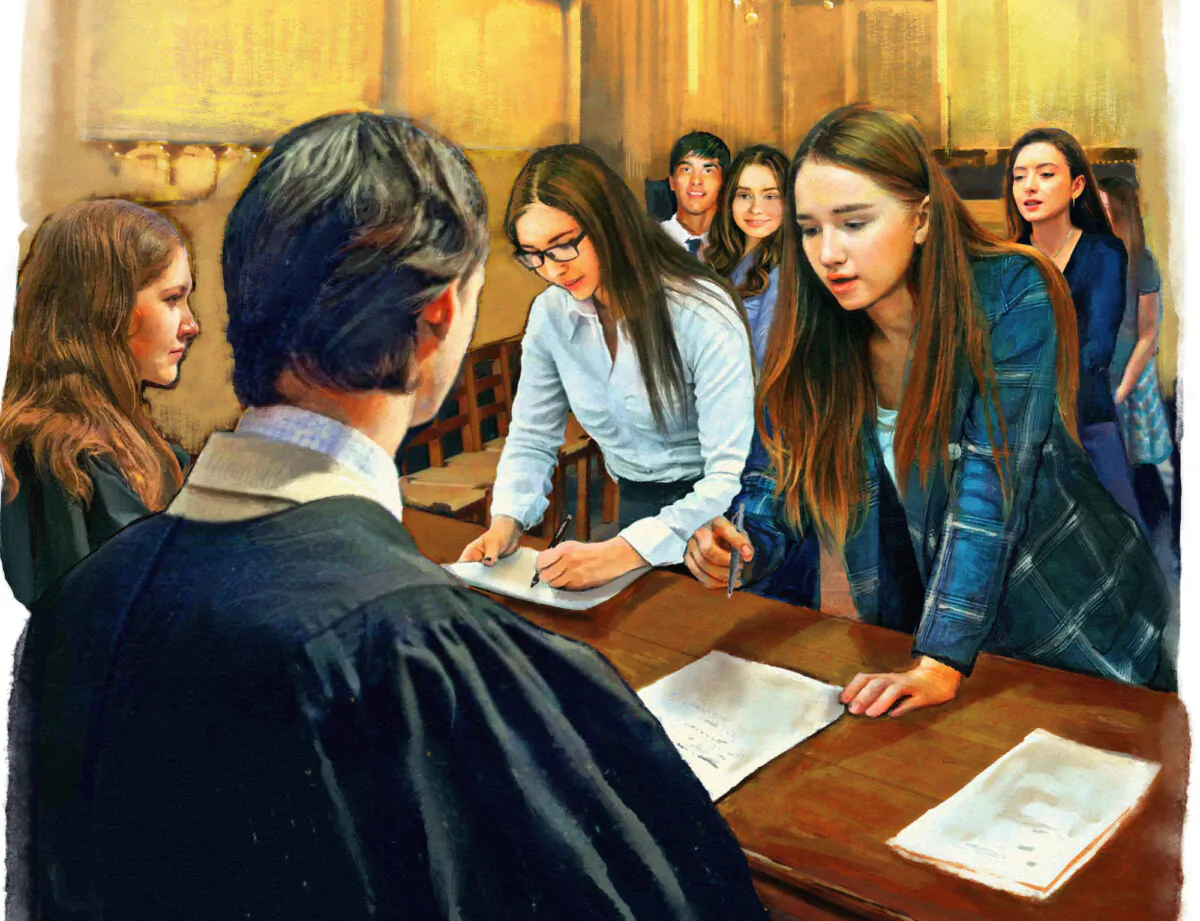 Some high schools and colleges require new students to take an honor pledge. Such a rite a passage could provide a defense against the lure of technology and the temptation to cheat. (Biba Kayewich)