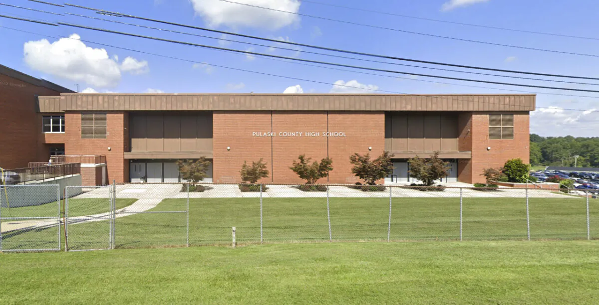 Pulaski County High School in Somerset, Ky., in August 2022. (Google Maps/Screenshot via NTD)
