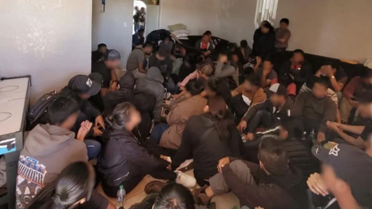 Ysleta Station Anti-Smuggling Unit, along with Texas Department of Public Safety, foiled a smuggling scheme involving 51 smuggled illegal immigrants located inside a local residence on April 2, 2023. (U.S. Customs and Border Protection, El Paso Sector)