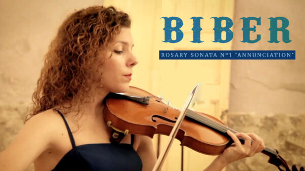 Biber: Rosary Sonata No. 1 'Annunciation' | Anna Urpina (Baroque Violin)