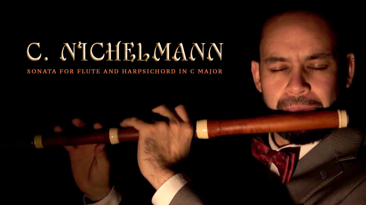 NextImg:C. Nichelmann: Sonata for Flute and Harpsichord in C Major