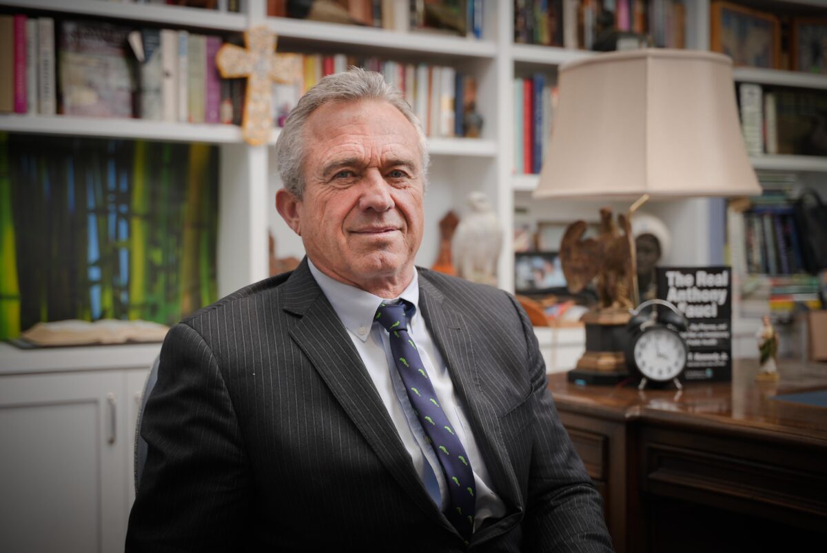 NextImg:A Democratic Revival? Robert F. Kennedy Jr. Throws His Hat in the Ring