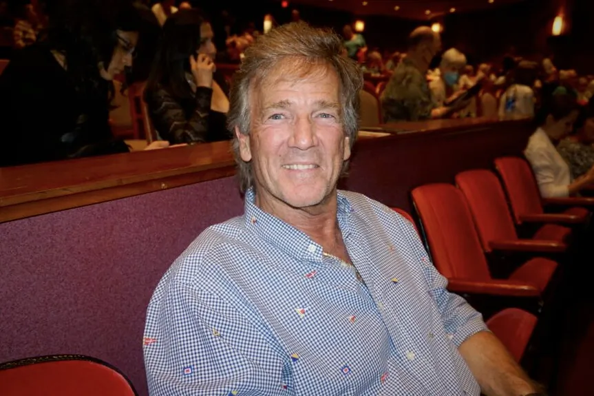 Mark Hodges attended Shen Yun Performing Arts at the Jacksonville Center for the Performing Arts, on April 5, 2023. (Yawen Huang/The Epoch Times)