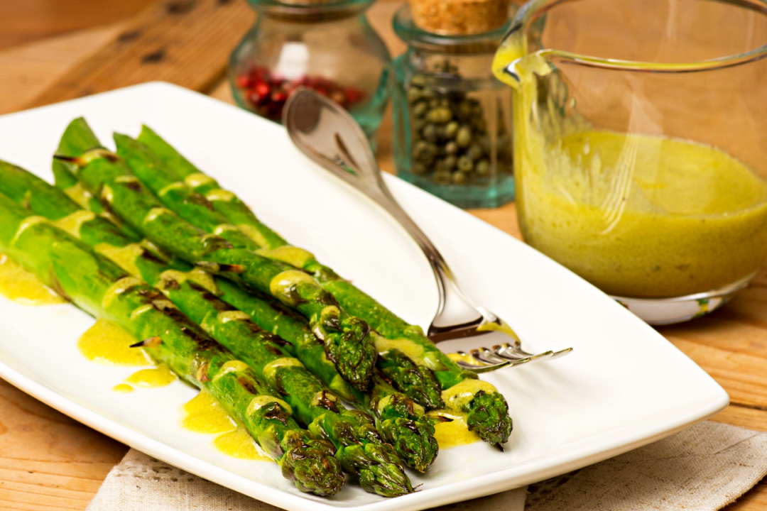 Asparagus With Mustard and Tarragon (Recipe)