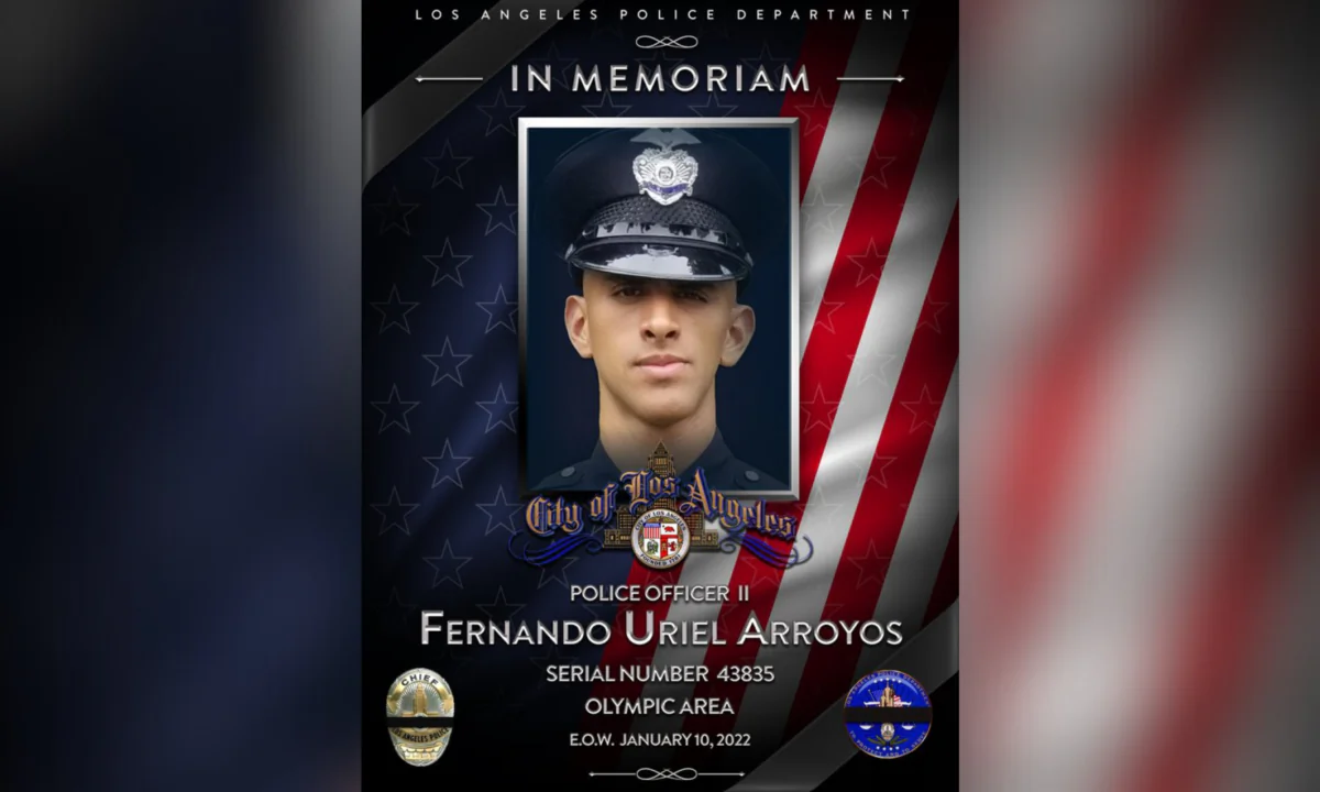 Fernando Arroyos. (Courtesy of Los Angeles Police Department)