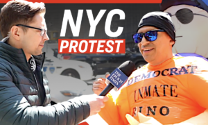 ‘Kangaroo Court’: Speaking With Anti-Indictment Protesters at NYC Rally | Facts Matter