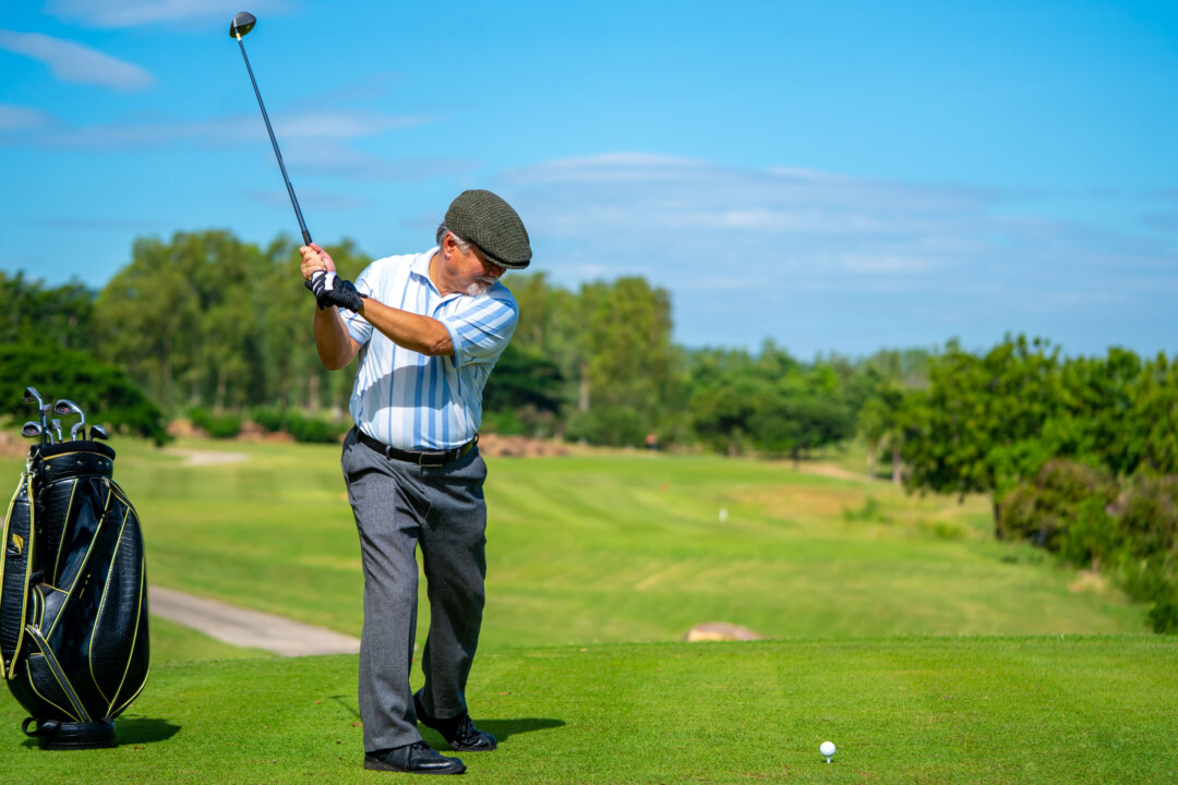Golf is a sport that requires mental calculation, agility, fine motor control, and bursts of concentrated force. (Shutterstock)