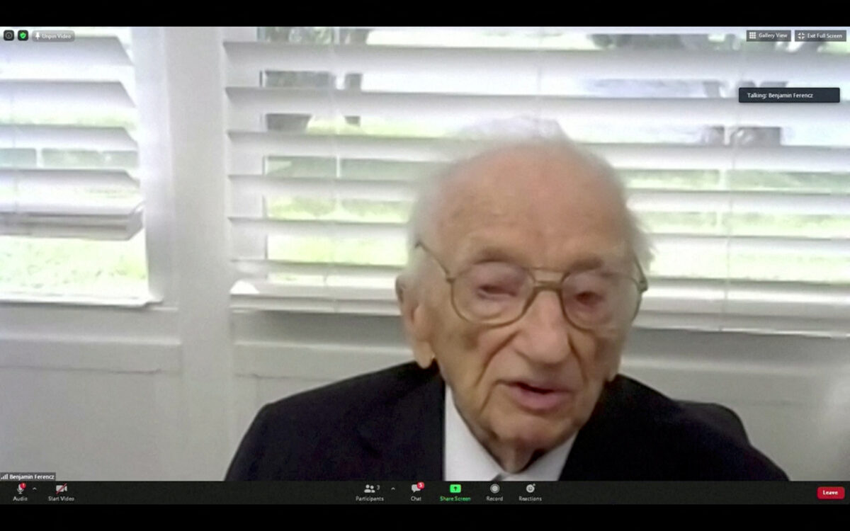 NextImg:Ben Ferencz, Last Surviving Nuremberg Prosecutor, Dies at 103