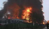 Germany: Hamburg Fire Smoke Halts Trains, Generates Warning