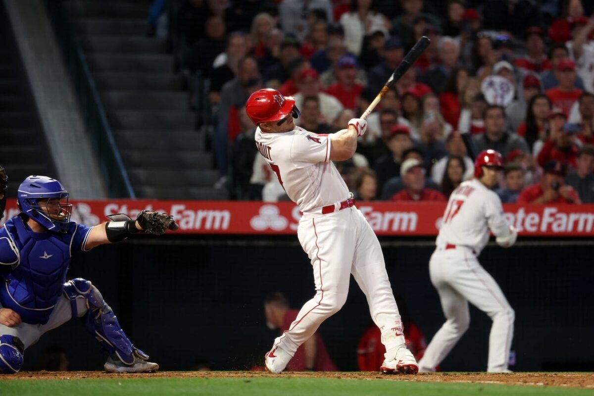 NextImg:Mike Trout Hits One of Angels' Three Homers in Win Over Jays
