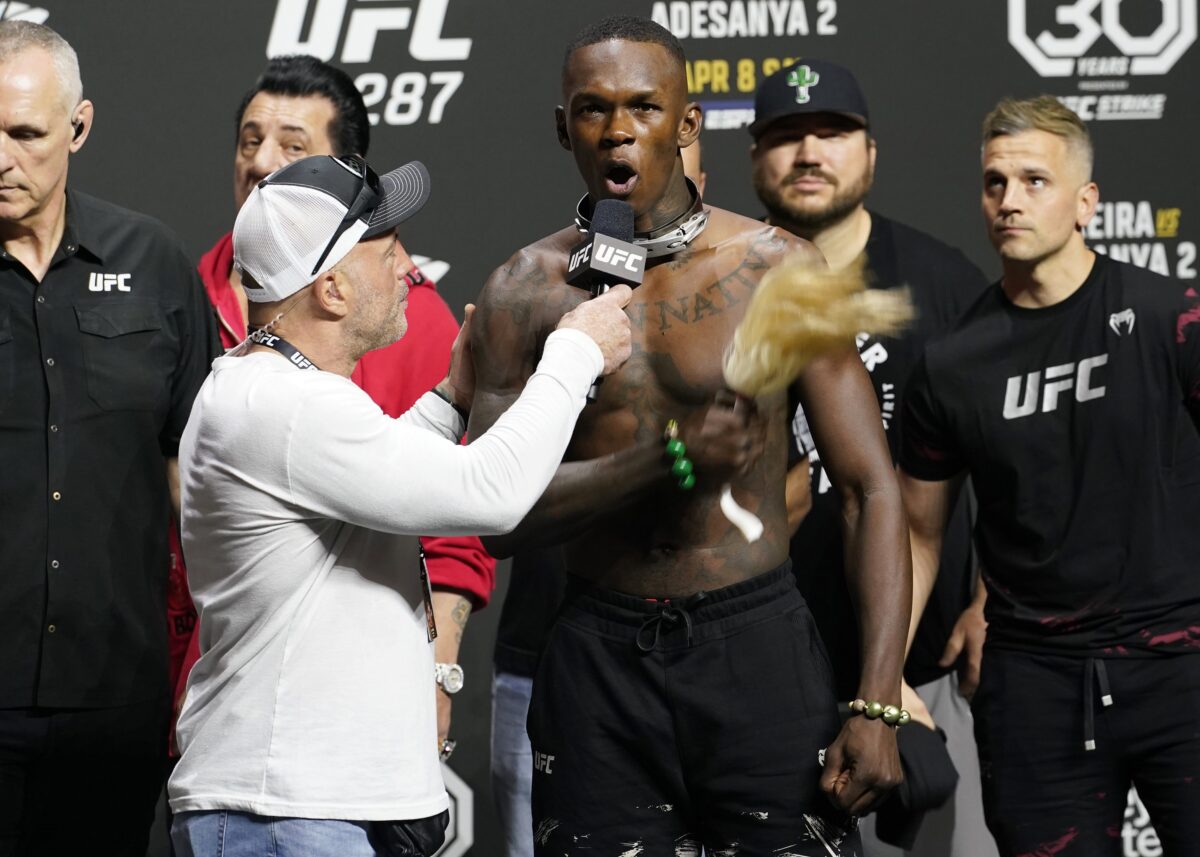 NextImg:Israel Adesanya Knocks out Alex Pereira in UFC Title Rematch