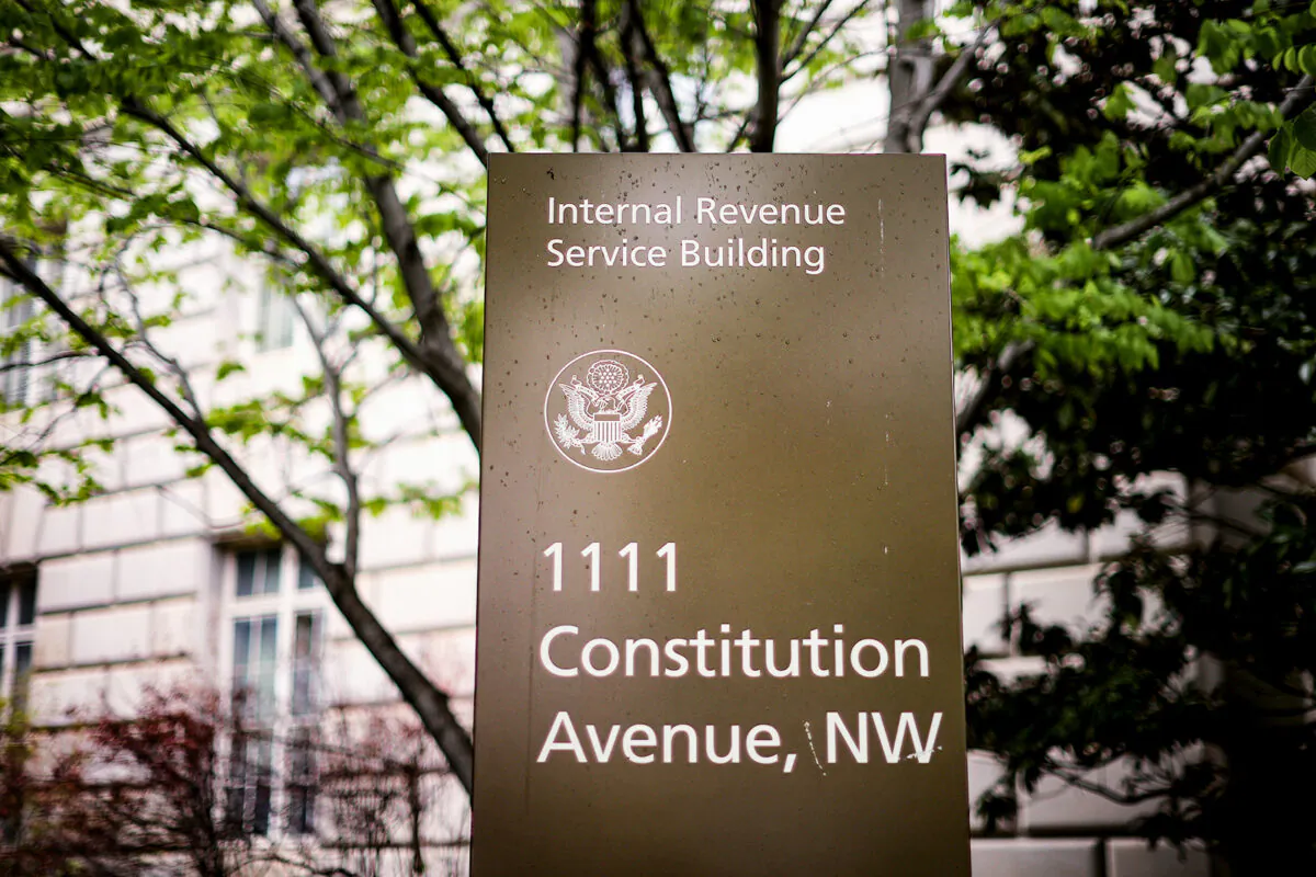 The Internal Revenue Service headquarters building in Washington is seen in a file photo. (Chip Somodevilla/Getty Images)
