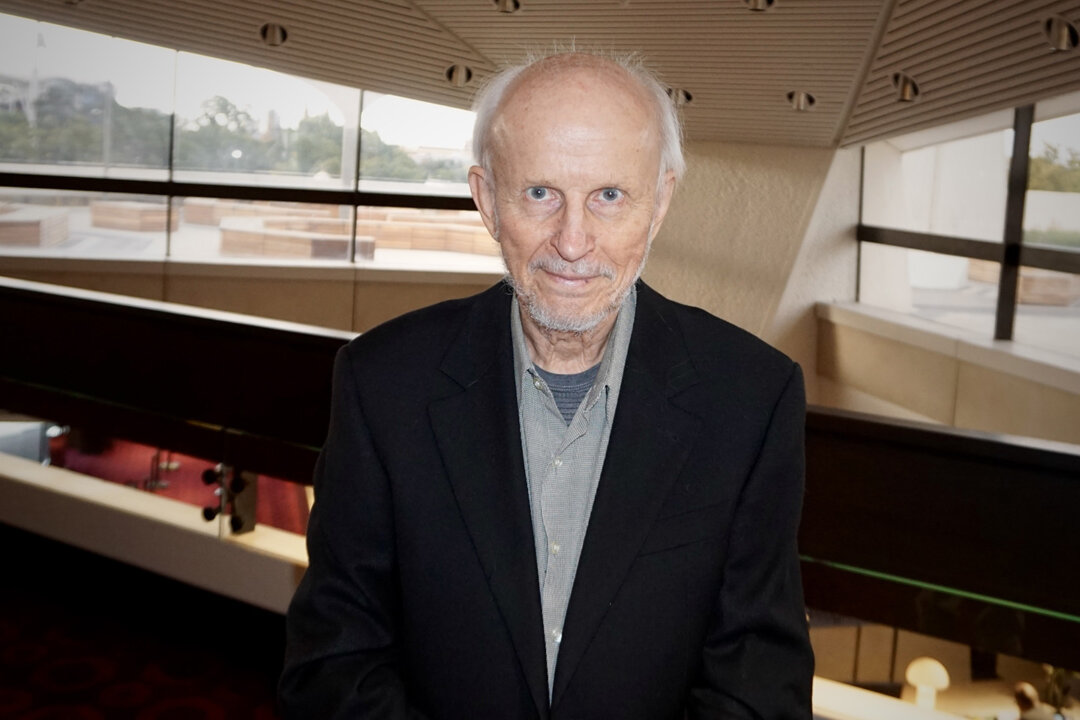 Architect Lasse Kaukomaa was uplifted by Shen Yun’s profound beauty at the Festival Theatre on the afternoon of April 9, 2023. (Julia Ye/The Epoch Times)