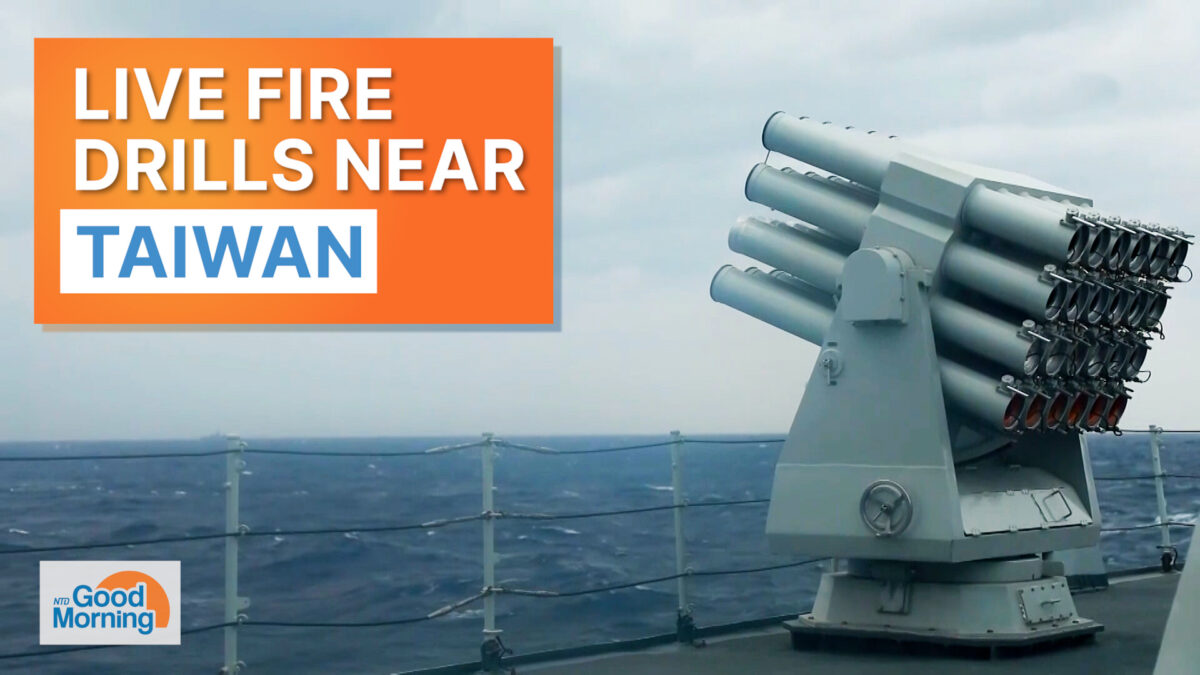 NextImg:NTD Good Morning (April 10): Chinese Regime Conducts Live Fire Military Drills Near Taiwan; President Macron’s Visit to China