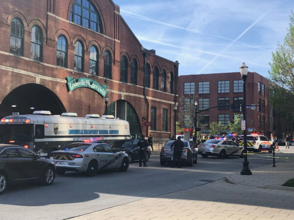 Louisville Metro Police Deploy For An Active Police Situation That Includes Mass Casualties