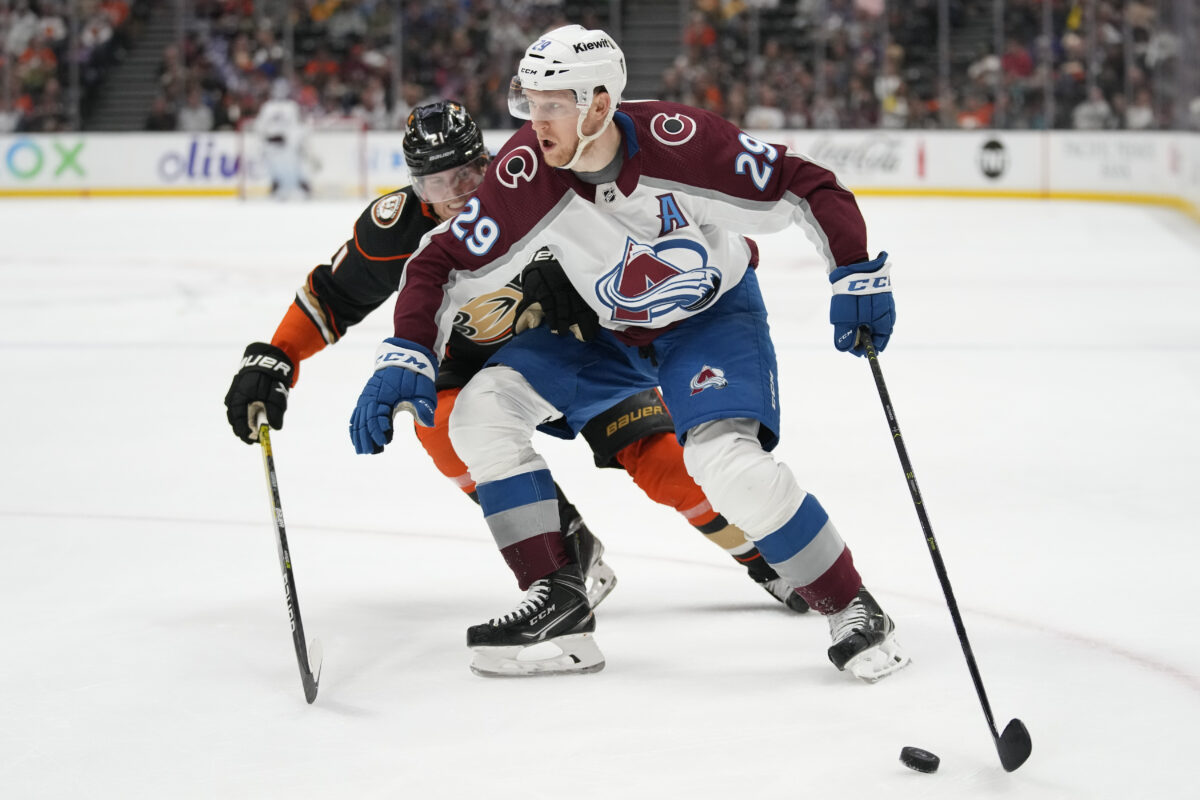 NextImg:Avalanche Fight Back for Critical 5–4 OT Win Over Ducks