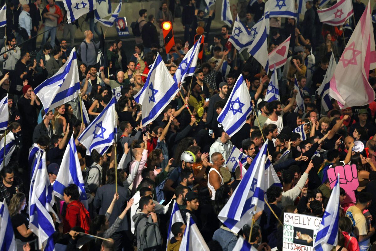 NextImg:GOP Senators Call on Blinken to Stop Funding Israeli Group Accused of Influencing Protests Against Judicial Change