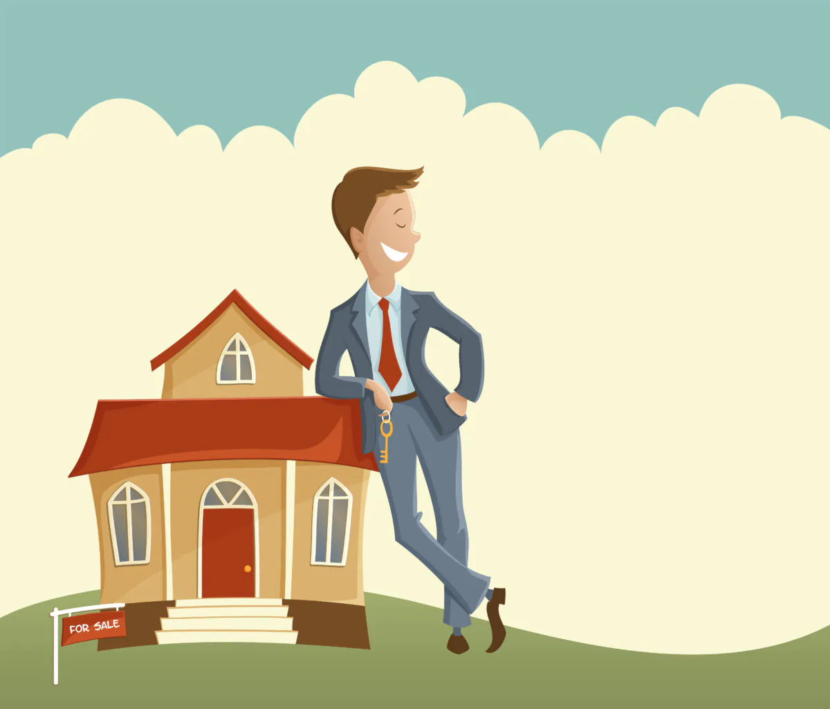 The financially smartest way to buy a home is to pay off all debts, save up, and be able to pay at least 20 percent on the down payment. (Designifty/Shutterstock)