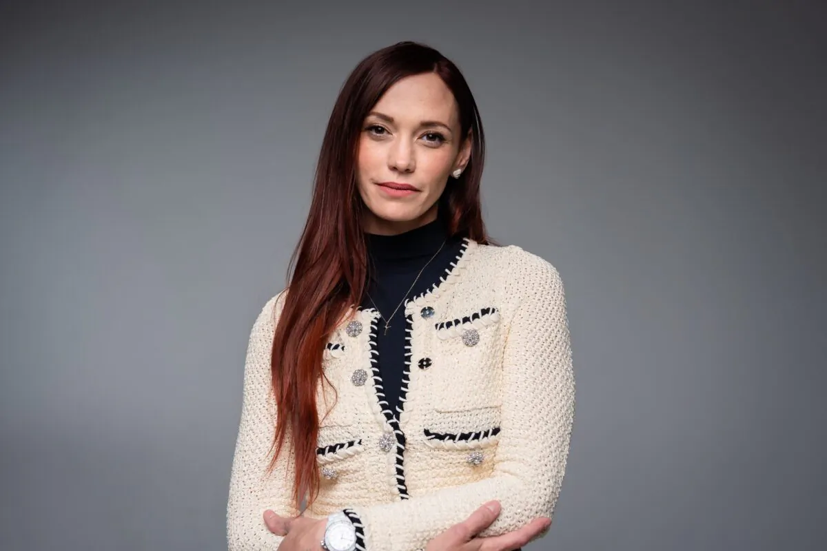 Jessica Sutta, singer, dancer, and actress. (Samira Bouaou/The Epoch Times)
