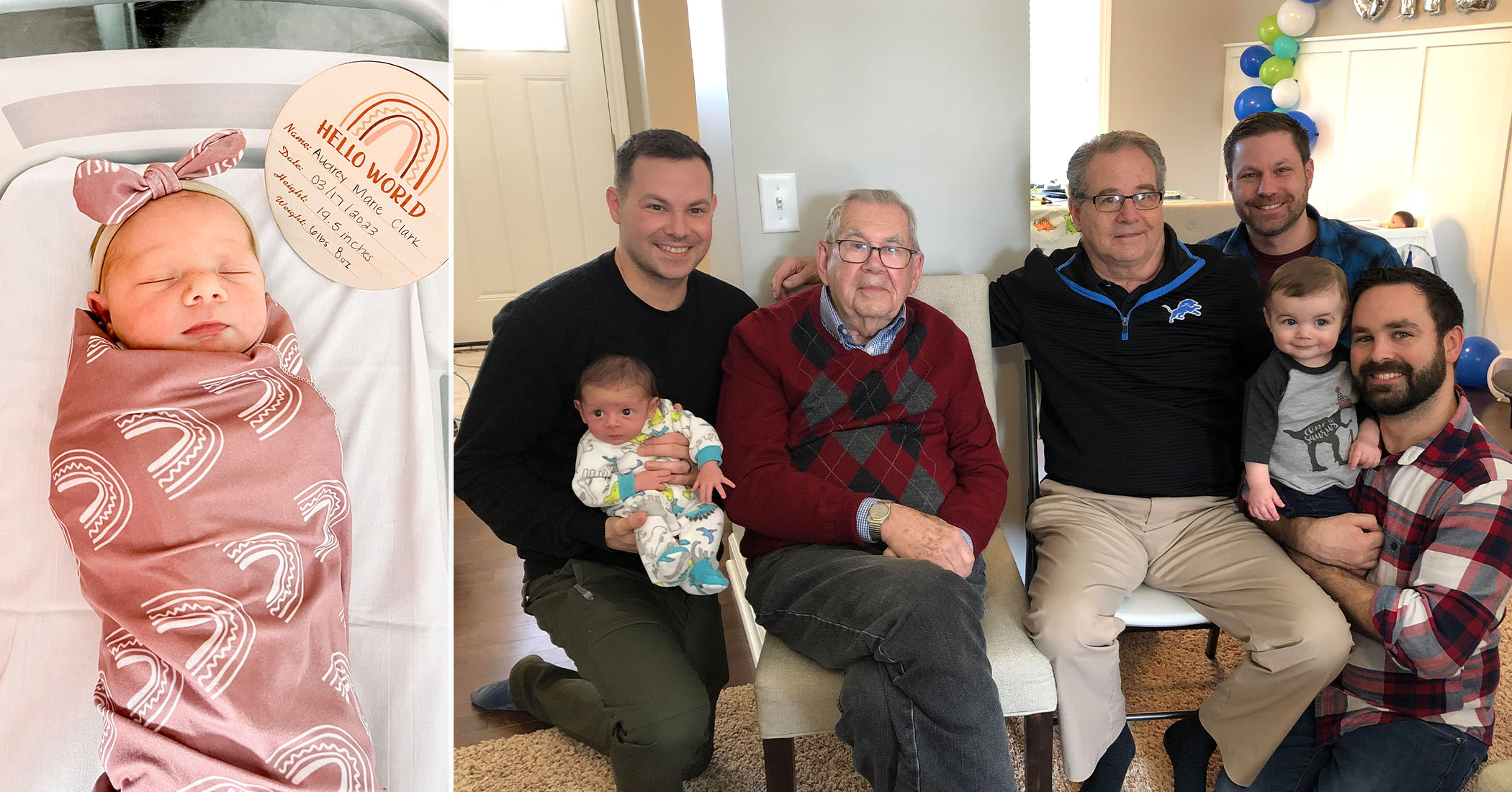 NextImg:Family with no daughters in almost 140 years is over the moon to welcome baby girl