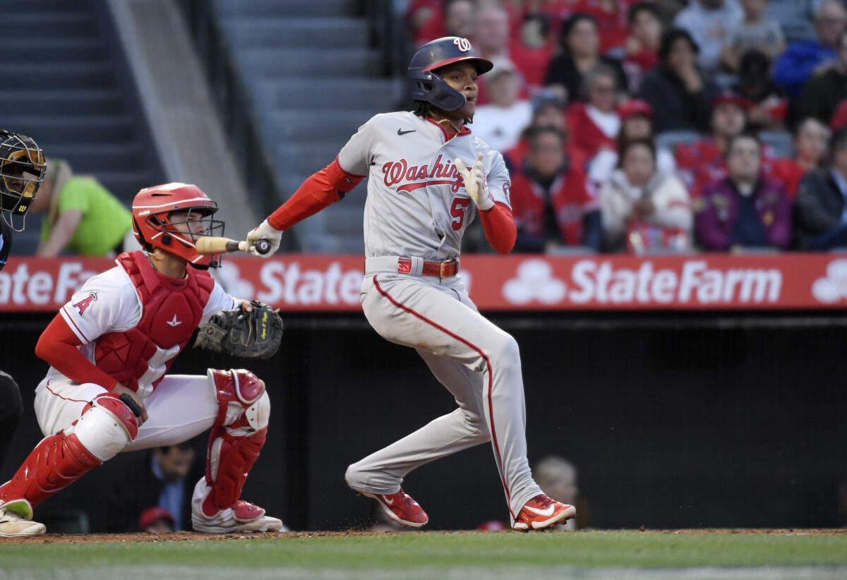 NextImg:Candelario Leads Nats' 14-hit Effort in 6–4 Win Over Angels