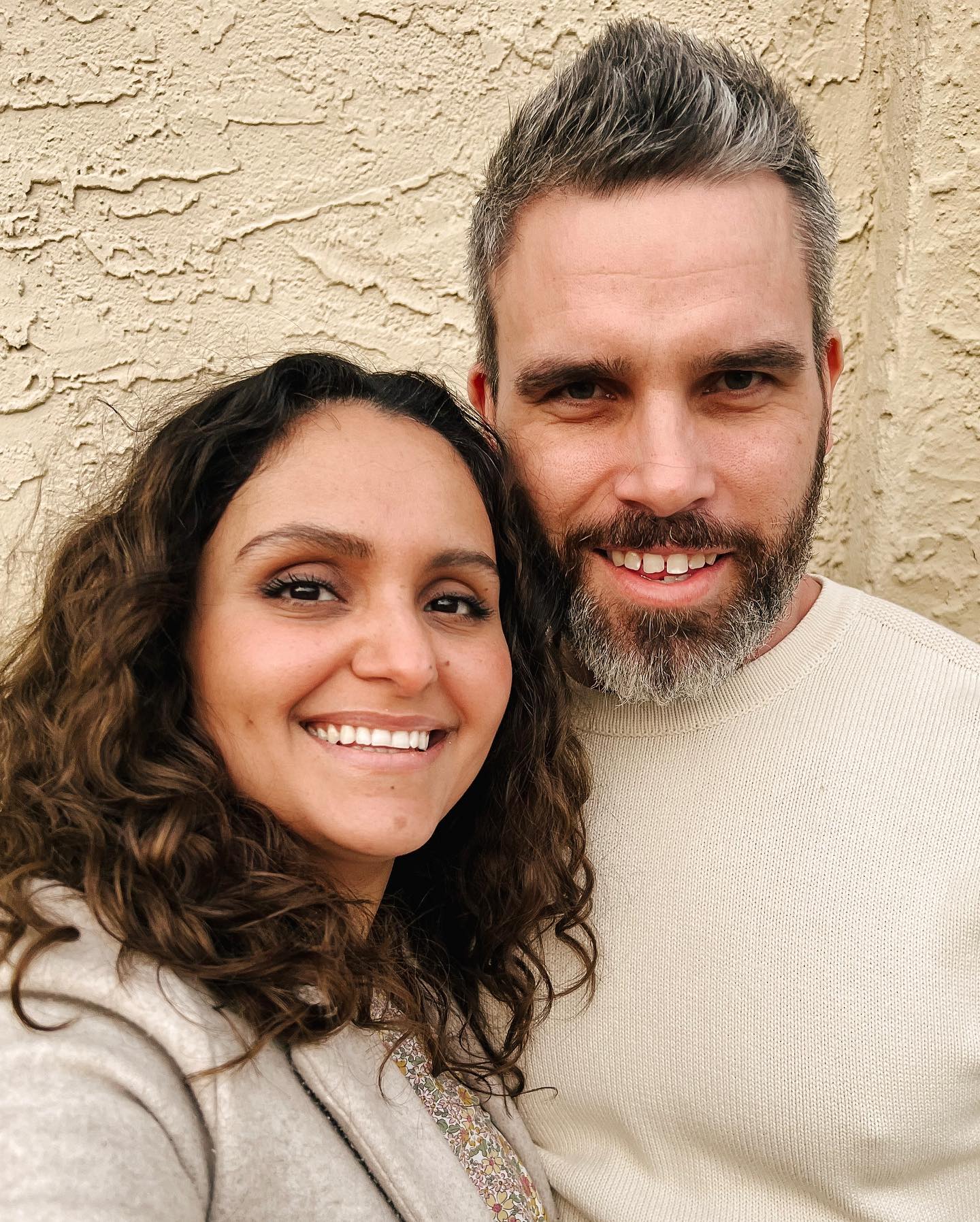 Brenda Rivera Stearns with her husband, Isaiah.