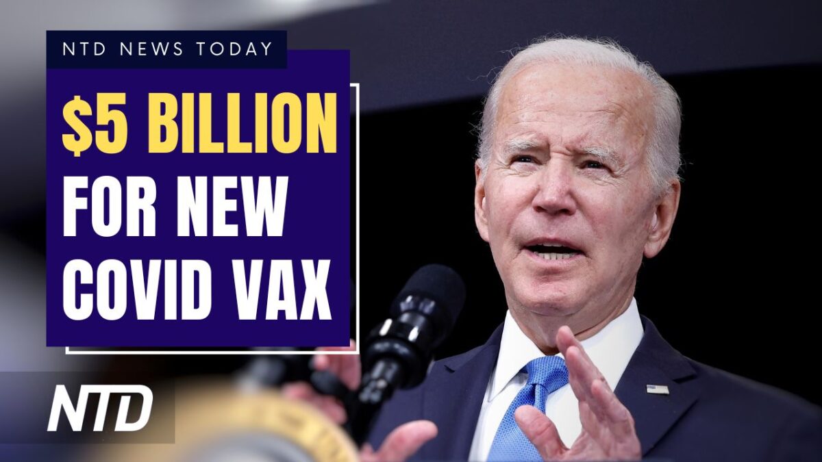 NextImg:NTD News Today (April 11): Biden Admin. Launches $5 Billion Effort for New Covid Vax; East Palestine Cleanup Truck Crashes