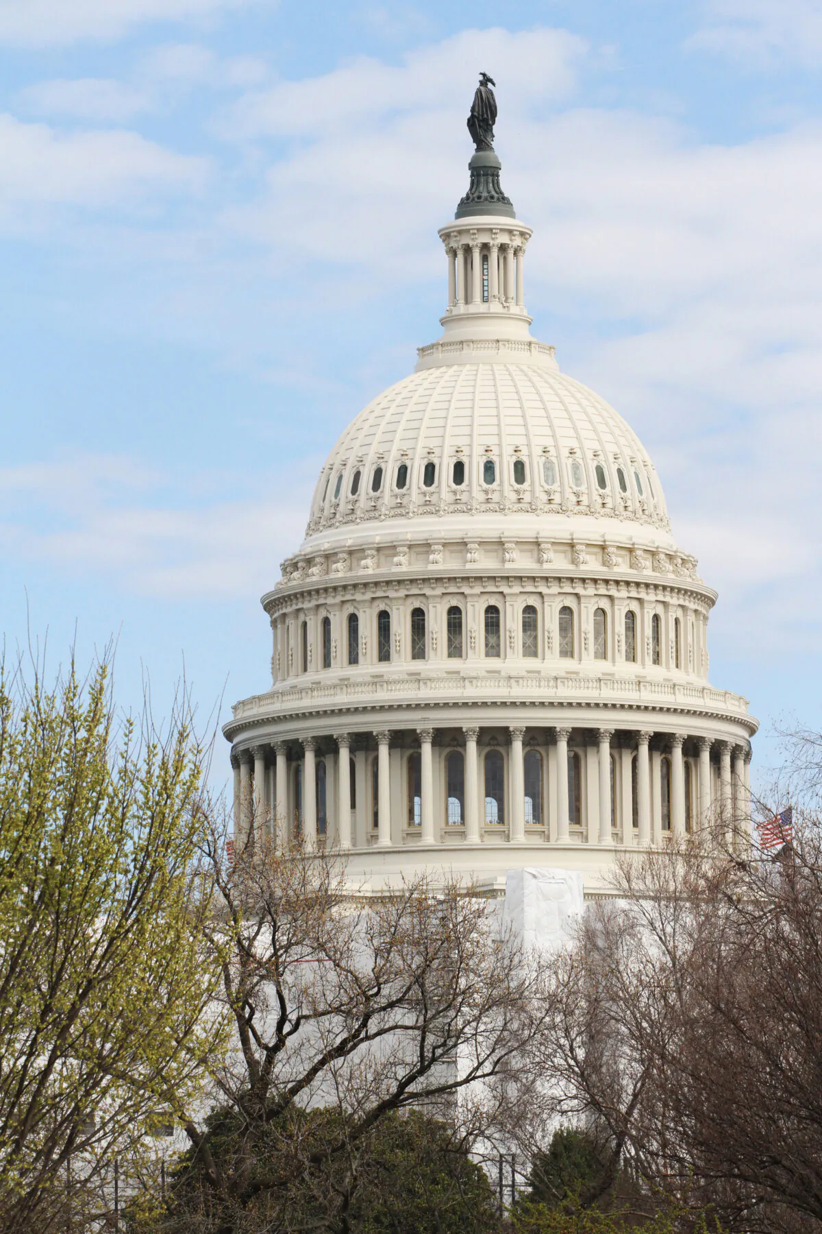 The U.S. Capitol in Washington, on March 22, 2023. (Richard Moore/The Epoch Times)