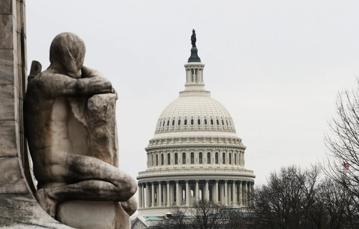 The U.S. Capitol in Washington, on March 23, 2023. (Richard Moore/The Epoch Times)