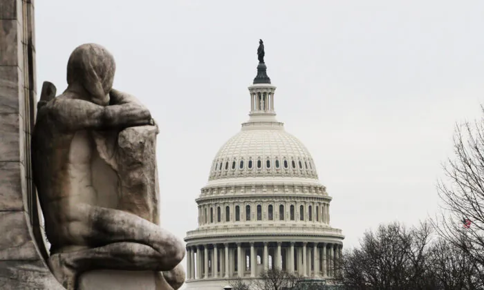 The U.S. Capitol in Washington, on March 23, 2023. (Richard Moore/The Epoch Times)