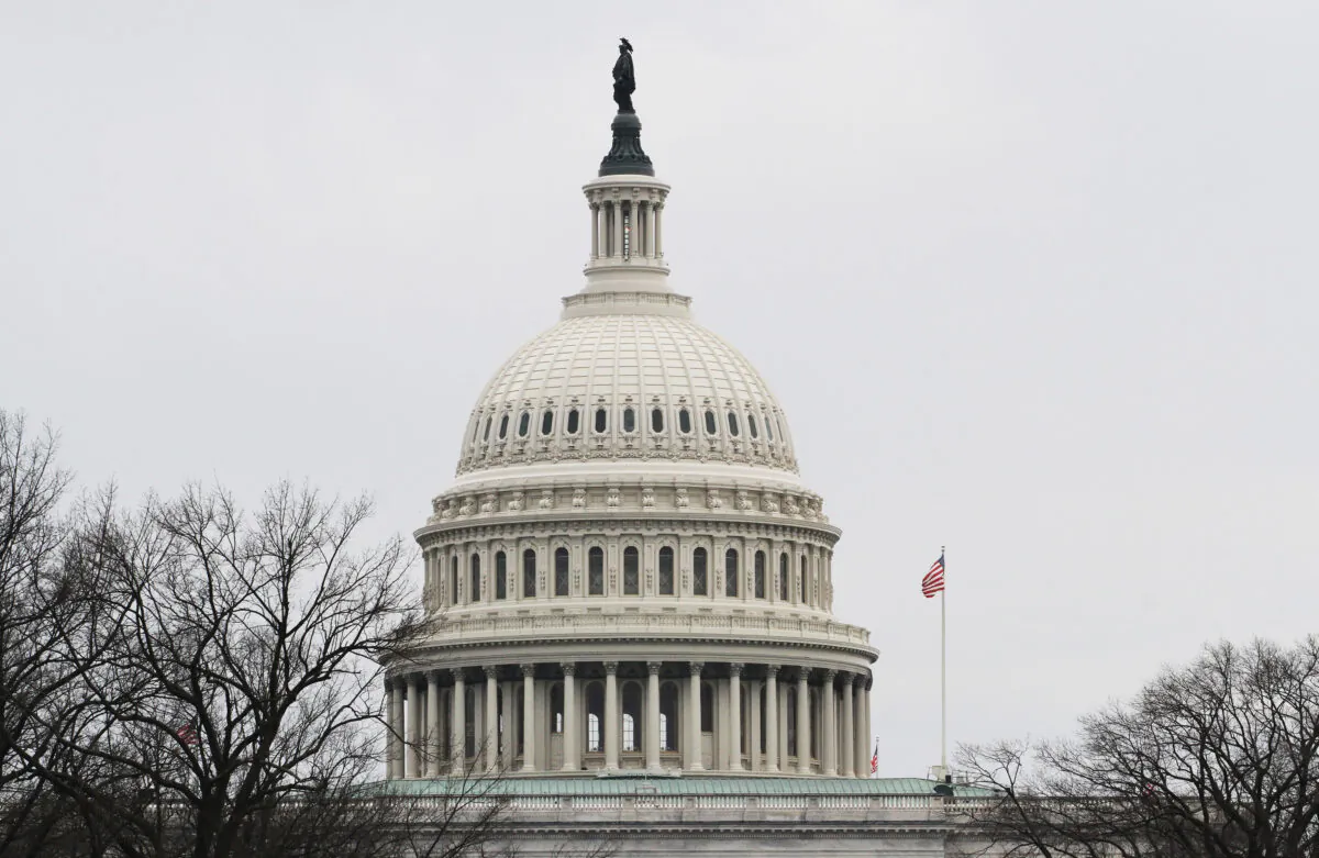 The U.S. Capitol in Washington, on March 23, 2023. (Richard Moore/The Epoch Times)