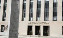View of DC District Court After Trump Indictment