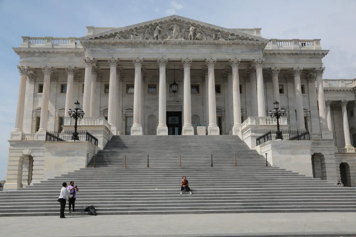 The U.S. House of Representatives on Capitol Hill on March 23, 2023. (Richard Moore/The Epoch Times)