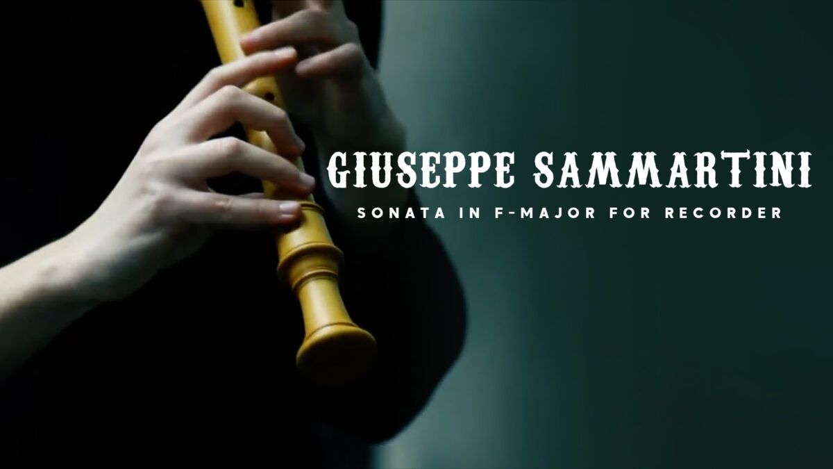 NextImg:Giuseppe Sammartini: Sonata in F Major for Recorder, 2nd Movement