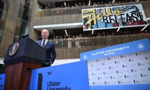 Biden Warns of the Danger Posed by ‘Enemies of Peace’ During Speech in Northern Ireland